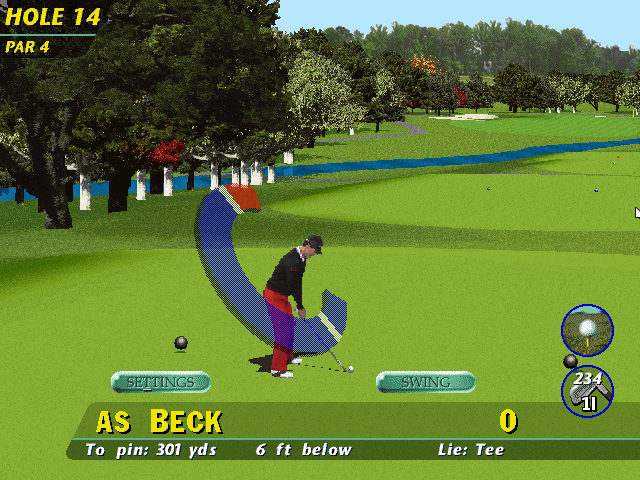 PGA Tour 96 screenshot 5 for Sega Genesis